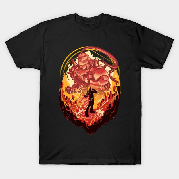 Steel Armor Alchemist T-Shirt by HyperTwenty